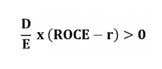 ROCE > r