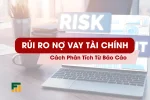 Rủi Ro Nợ Vay Tài Chính: Cách Phân Tích Từ Báo Cáo
