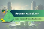 Tài Chính Xanh Là Gì? Vai Trò Trong Phát Triển Bền Vững Và ESG
