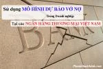 Sử dụng mô hình dự báo vỡ nợ doanh nghiệp tại các ngân hàng thương mại Việt Nam